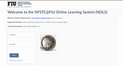 Desktop Screenshot of nfstc.desire2learn.com